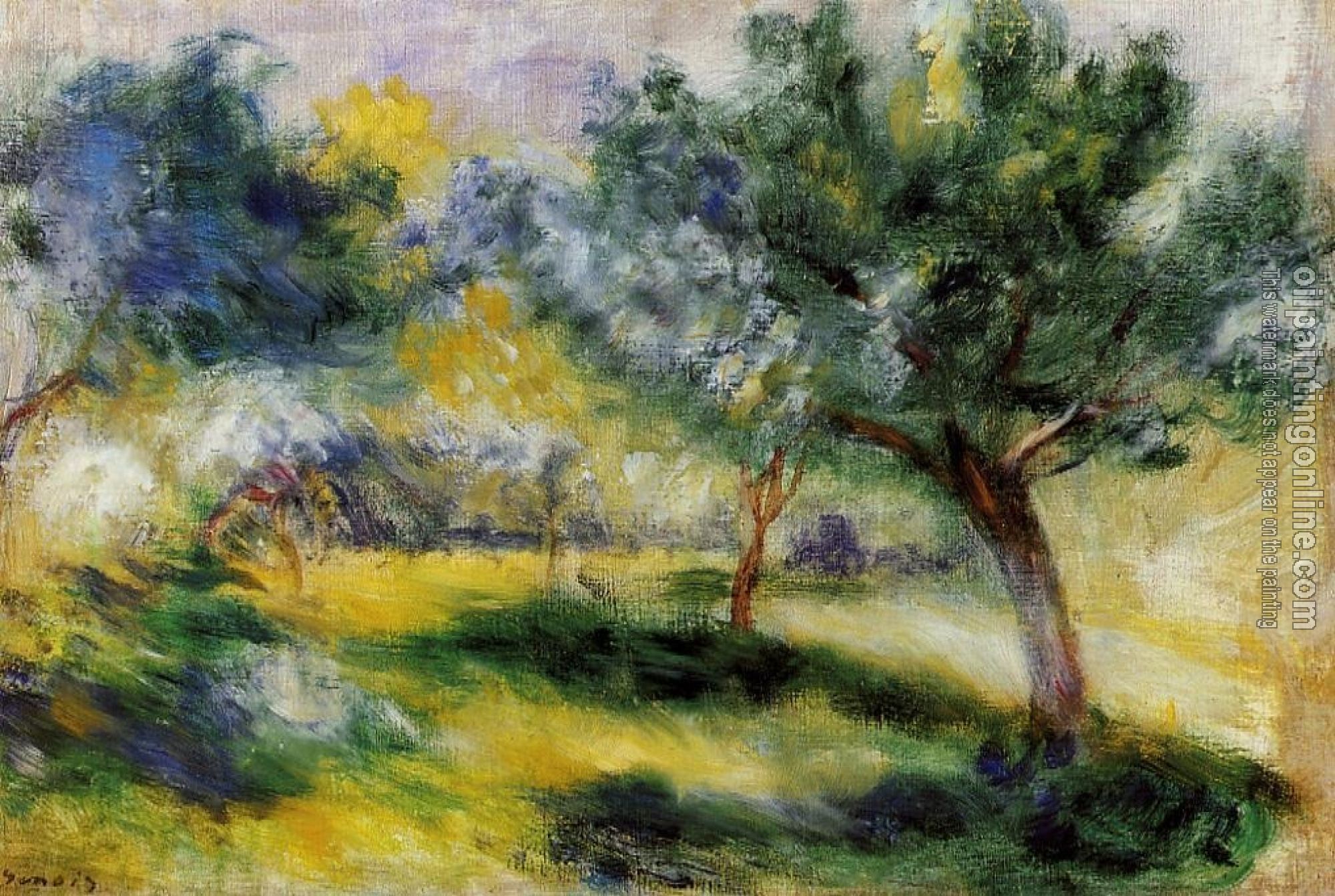 Renoir, Pierre Auguste - Landscape